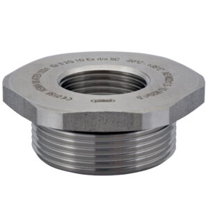 316L Stainless Steel M16 x 1.5 to M12 x 1.5 Reducer | RM-1612-6X-D