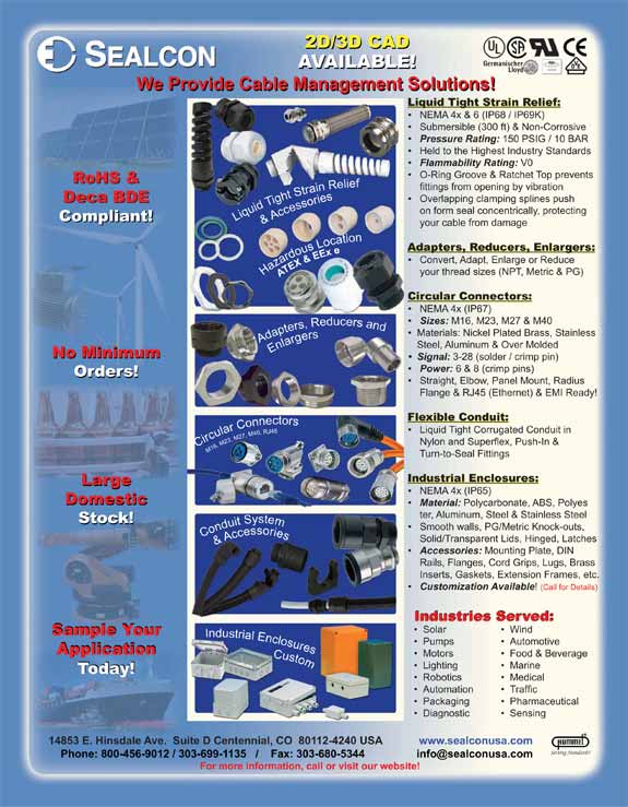 Sealcon Advertisement