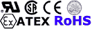 UR, CSA, CE, German Lloyd, EEx e, ATEX, RoHS Approvals