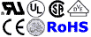 UR, UL, CSA, VDE & CE, German Lloyd, RoHS Approvals