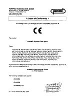 CE Declaration of Conformity