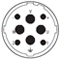 M40 Contact Configuration Pin Contacts 4+3+PE