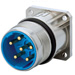 Panel Power Connectors Male Thread Front Mount