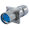 Straight Panel Power Connector Rear Mont