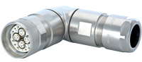 M23 Profinet Connector, Elbow - Female Thread - 7.308.600.000