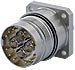 Panel Connector, Male Thread, Front Mount