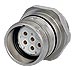 Panel Connector Single Hole Male Thread
