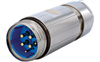 M40 Power Straight Connectors- Male Thread