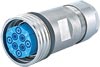 M40 Push-Pull, Power Connector, Straight Connectors, Female Thread