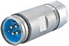 M40 Push-Pull, Power Connector, Straight Connectors, Male Thread