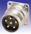 Panel Connector - Power (Male)