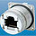Rear Mount Panel Connector - with Solder Insert, Vibration Protection