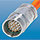 Straight Connector - Male Thread, EMI