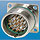 Panel Connector - Male Thread, with Anti-Vibration O-Ring
