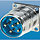 Panel Connector - Front Mount - Male Thread
