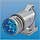 Right Angle (Elbow) Panel Connector - Male Thread - Fixed or 360&deg; Rotatable / Swivel