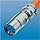 Straight Connector - Female Thread, w/ Clamp (MZ), EMI 