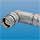 Right Angle (Elbow) Connector - Male Thread, EMI
