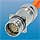 Straight Panel Connector - Male Thread, EMI - w/ Strain Relief