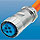 Straight Connector - Female Thread - Power Connector