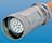 Connector with 12 point Hex & Knurled Nut