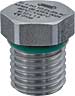 Hex Plug - with Viton® O-Ring