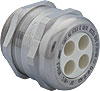 Hazardous Locations / Explosive Proof Liquid Tight Strain Relief - Nickel Plated Brass (Multi)
