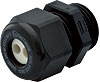 Black Nylon Fitting with Multi-Hole Insert