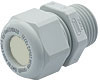 Gray Nylon Fitting with Solid Plug