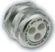 Hazardous Locations / Explosive Proof Liquid Tight Strain Relief - Nickel Plated Brass (Multi)