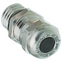 Nickel Plated Brass Strain Relief  Fitting - Elongated Thread, Explosive Proof