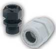 Hazardous Locations / Explosive Proof - EEx e & ATEX Approved - Liquid Tight Strain Releif Fittings - Elongated Thread - Nylon