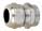 Hazardous Locations / Explosive Proof - EEx e & ATEX Approved EMI/RFI Proof Nickel Plated Brass - Strain Relief Fitting
