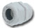 Hazardous Locations / Explosive Proof - EEx e & ATEX Approved - Dome Fitting, Elongated Thead, Gray Nylon