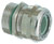 Hazardous Locations / Explosive Proof - EEx e & ATEX Approved - Nickel Plated Brass - PVDF Strain Relief Fitting, Elongated Thread