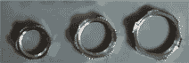 "BE"-Locking Nuts with cutting edges