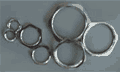 Lock Nuts - Nickel Plated Brass (BR)