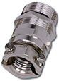 Nickel Plated Brass - HIGH PERFORMANCE with Clamp Strain Relief Fittings with Elongated Thread