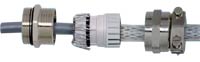 EMI/RFI Proof Fitting with High Performance Clamp