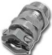 Nickel Plated Brass - HIGH PERFORMANCE with Clamp Strain Relief Fittings