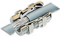 EMI / RFI Proof Nickel Plated Brass Dome and Flex Fittings, Feed-Thru Version