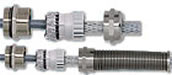 EMI / RFI Proof Nickel Plated Brass Dome and Flex Fittings