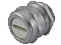 nickel plated brass romex cable gland