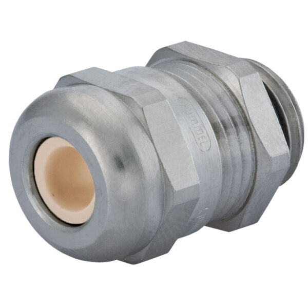 M25 x 1.5 Nickel Plated Brass Multi-Hole (1 Hole) Dome Cable Gland | Cord Grip | Strain Relief CD25M5-BR