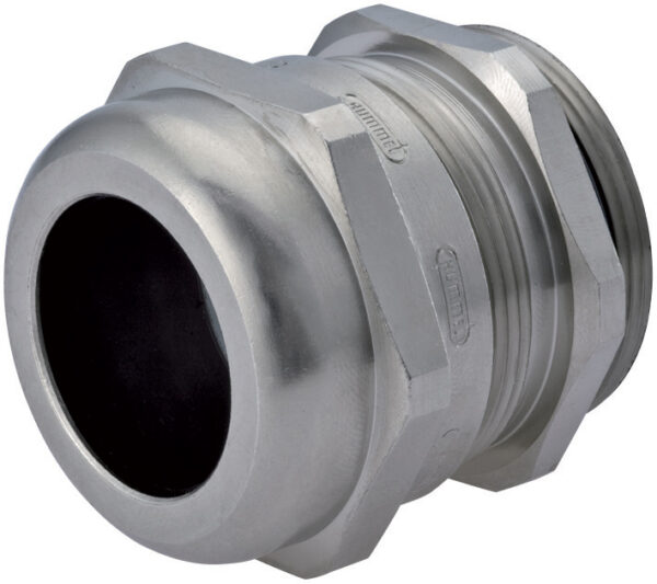 M63 x 1.5 Nickel Plated Brass Standard Dome Cable Gland | Cord Grip | Strain Relief CD63MA-BR