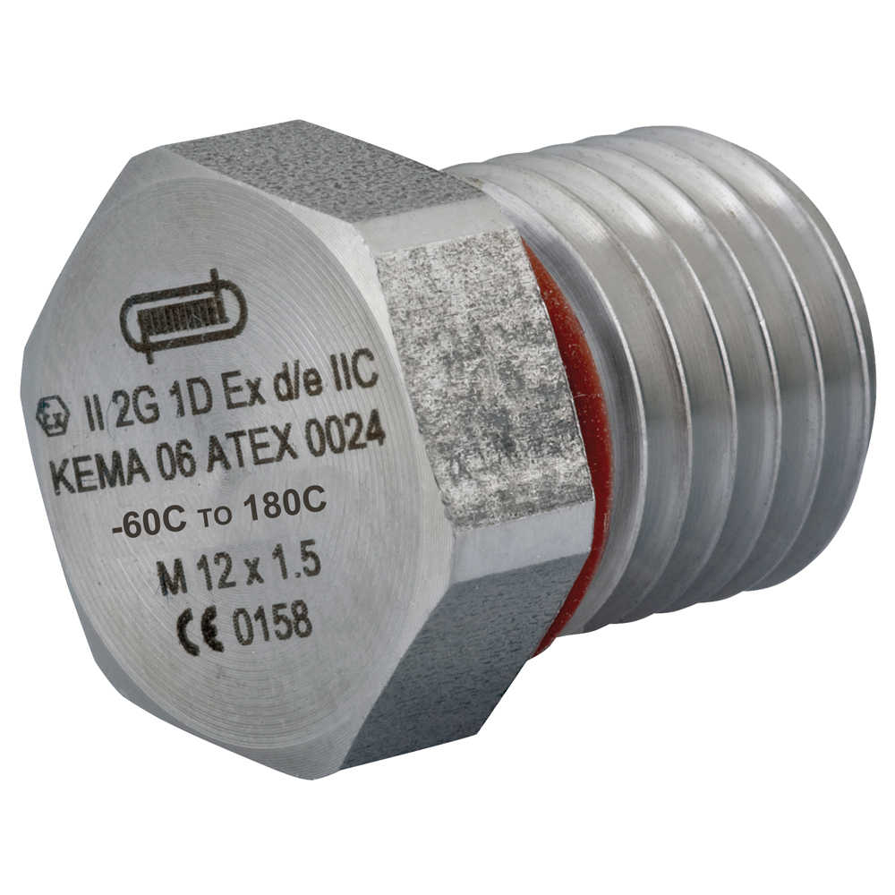 316L Stainless Steel Hex Plug Metric M16 | HM-16-6IX-D