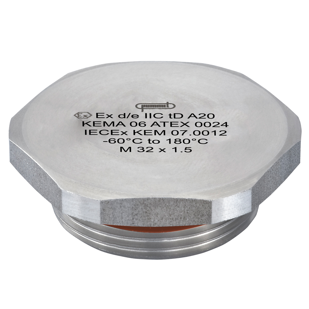 303 Stainless Steel Hex Plug M32 x 1.5 | HM-32-SX-S