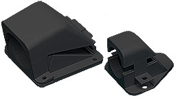 Bulkhead Conduit Fittings - Black Nylon
