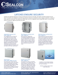 Security Latches for Enclosures