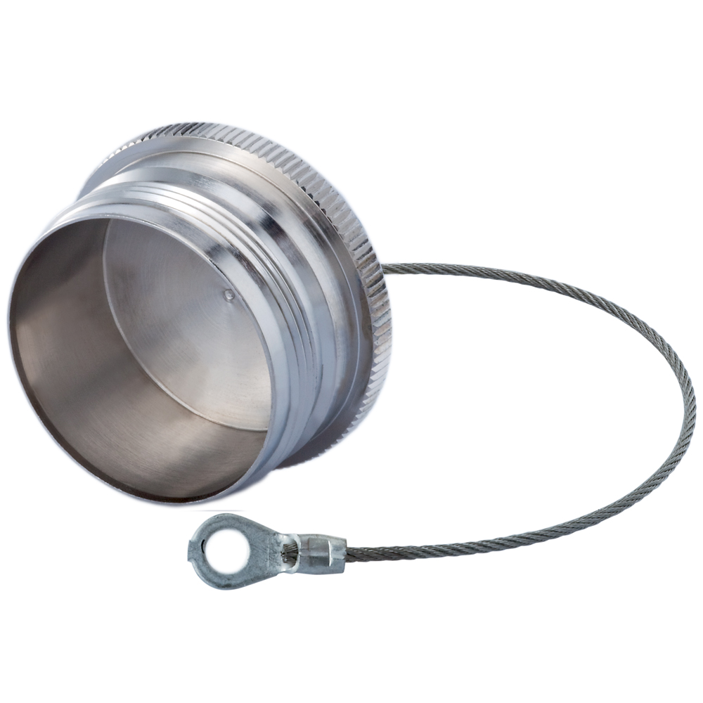 Brass Protective Cap for Connectors with Female Thread, 100mm chain